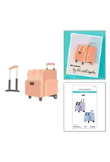 SPELLBINDERS SPELLBINDERS SHERI BALLANTYNE ROLLING CRAFT TOTE ETCHED DIE SET