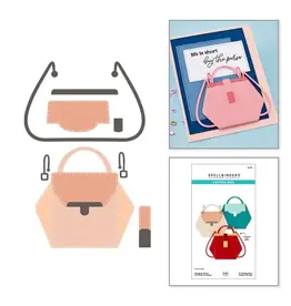 SPELLBINDERS SPELLBINDERS SHERI BALLANTYNE DESIGNER PURSE ETCHED DIE SET