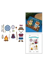 SPELLBINDERS SPELLBINDERS ALLISON FRAZIER CAMP DAYS ETCHED DIE SET