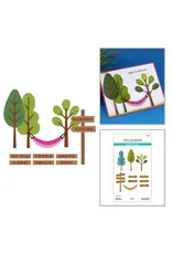 SPELLBINDERS SPELLBINDERS ALLISON FRAZIER TRAILS END ETCHED DIE SET