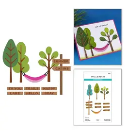 SPELLBINDERS SPELLBINDERS ALLISON FRAZIER TRAILS END ETCHED DIE SET