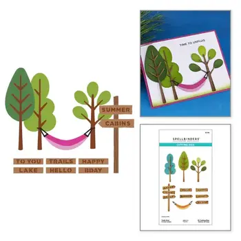 SPELLBINDERS SPELLBINDERS ALLISON FRAZIER TRAILS END ETCHED DIE SET