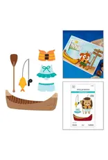 SPELLBINDERS SPELLBINDERS ALLISON FRAZIER SPLASH DAYS ETCHED DIE SET