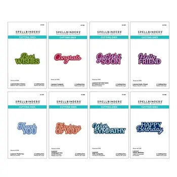 SPELLBINDERS SPELLBINDERS ESSENTIALLY YOURS SENTIMENTS I WANT IT ALL BUNDLE