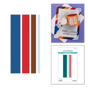 SPELLBINDERS SPELLBINDERS STRIPE RIGHT ETCHED DIE SET