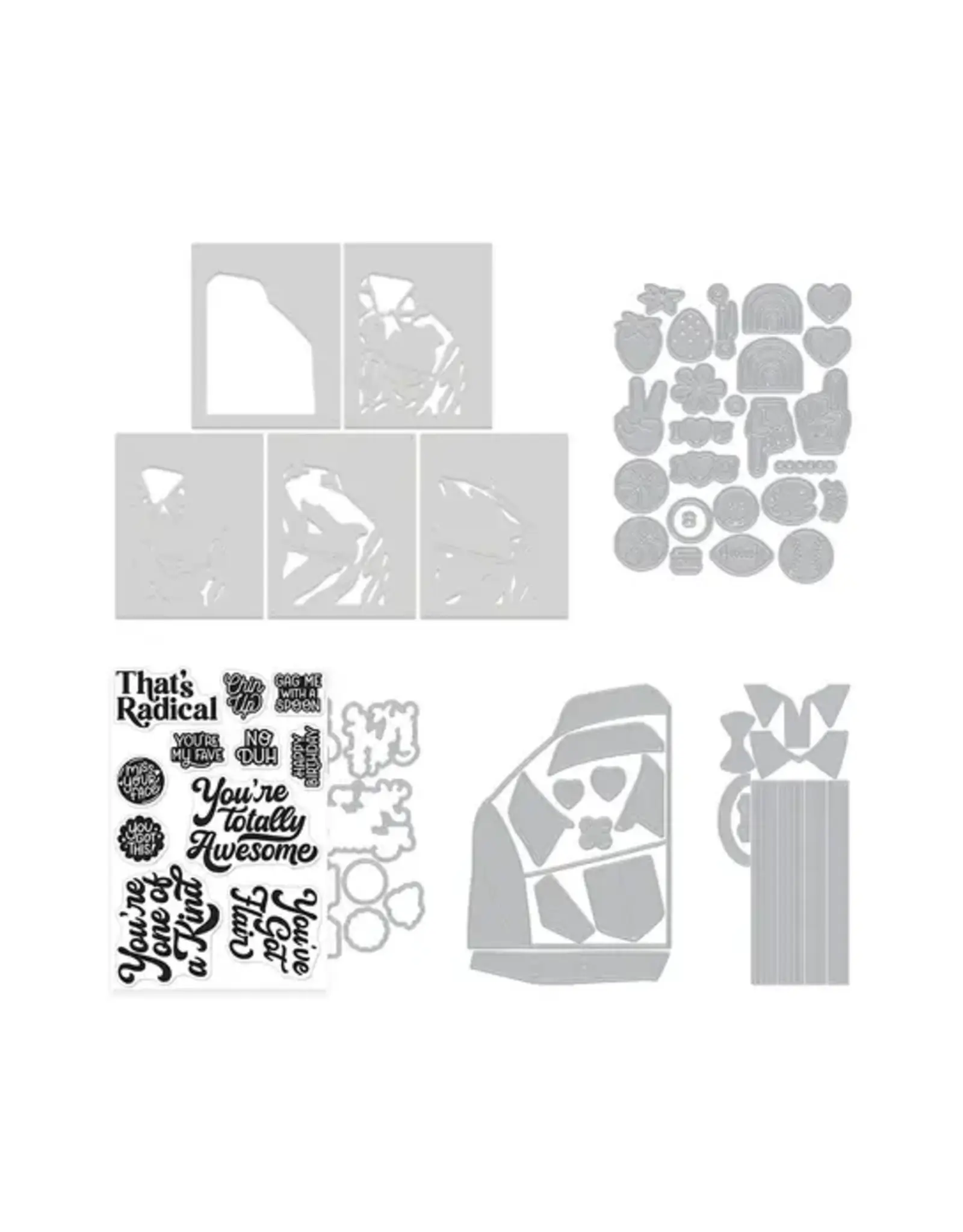 HERO ARTS HERO ARTS FRIENDS WITH FLAIR BUNDLE