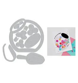 HERO ARTS HERO ARTS CARLY TEE PENNY CANDY JAR DIE SET