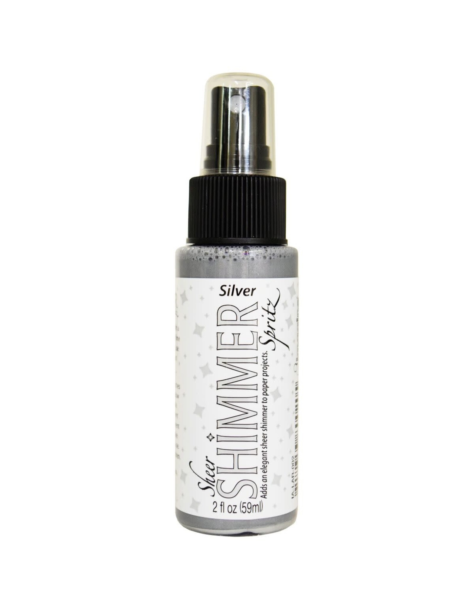 IMAGINE CRAFTS IMAGINE CRAFTS SILVER SHEER SHIMER SPRITZ 2 OZ