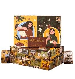 IEEBEE IEEBEE COFFEE CHRONICLES WASHI TAPE SET 14/PK