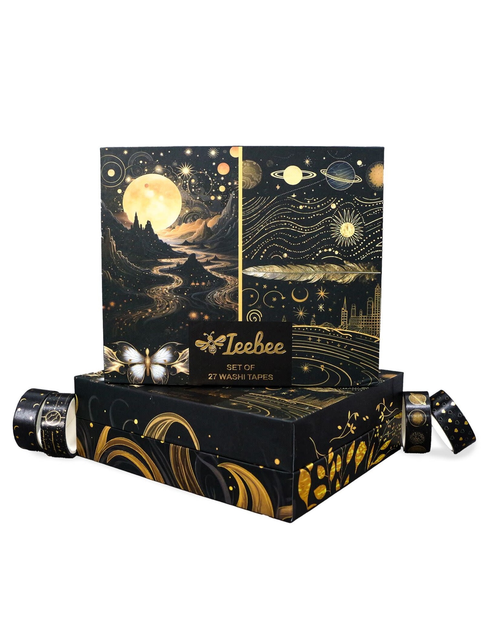 IEEBEE IEEBEE ASTRO ENCHANTMENT WASHI TAPE SET 27/PK