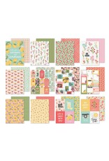SIMPLE STORIES SIMPLE STORIES PINK LEMONADE 6x8 PAPER PAD 24 SHEETS