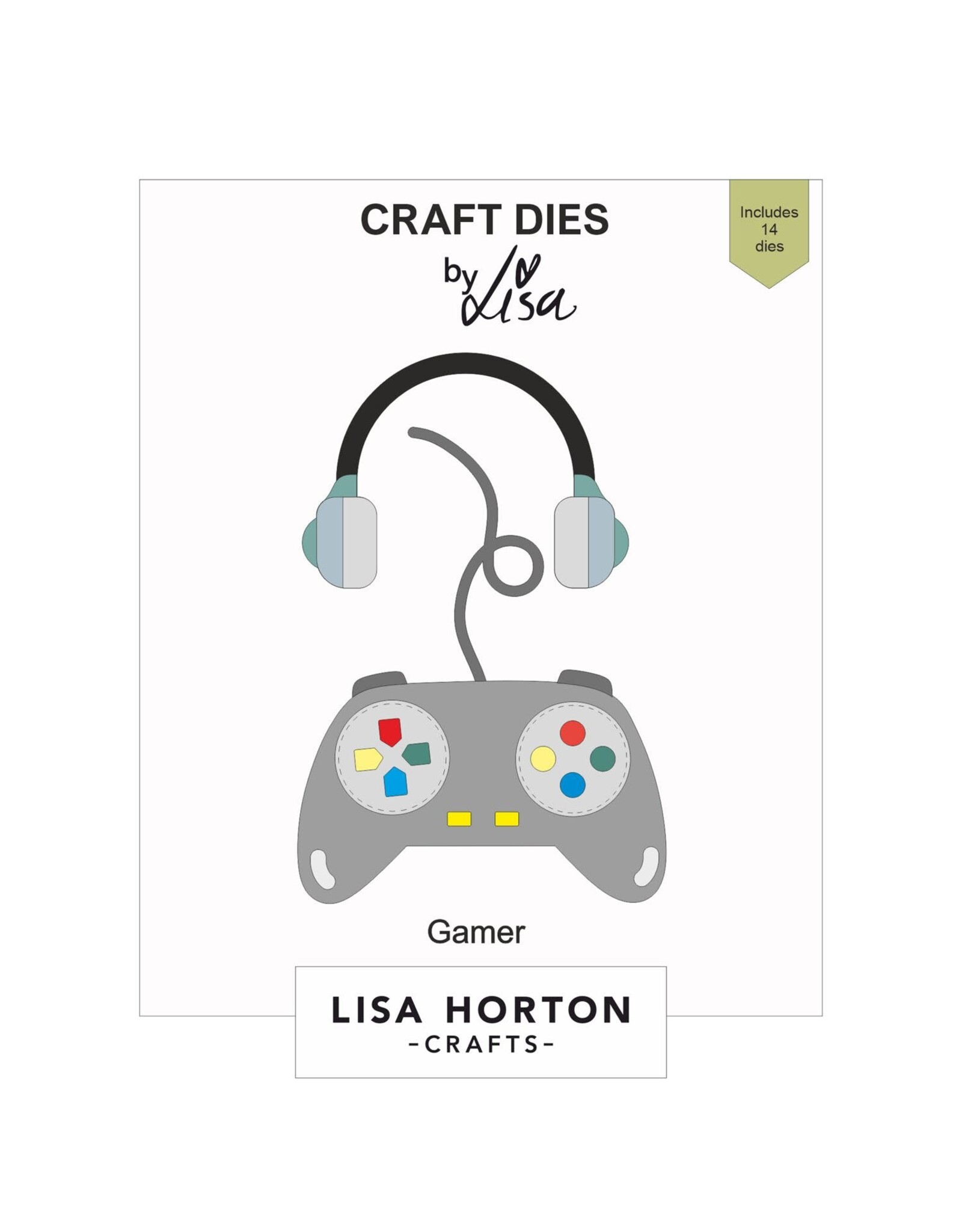 LISA HORTON CRAFTS LISA HORTON CRAFTS GAMER DIE SET