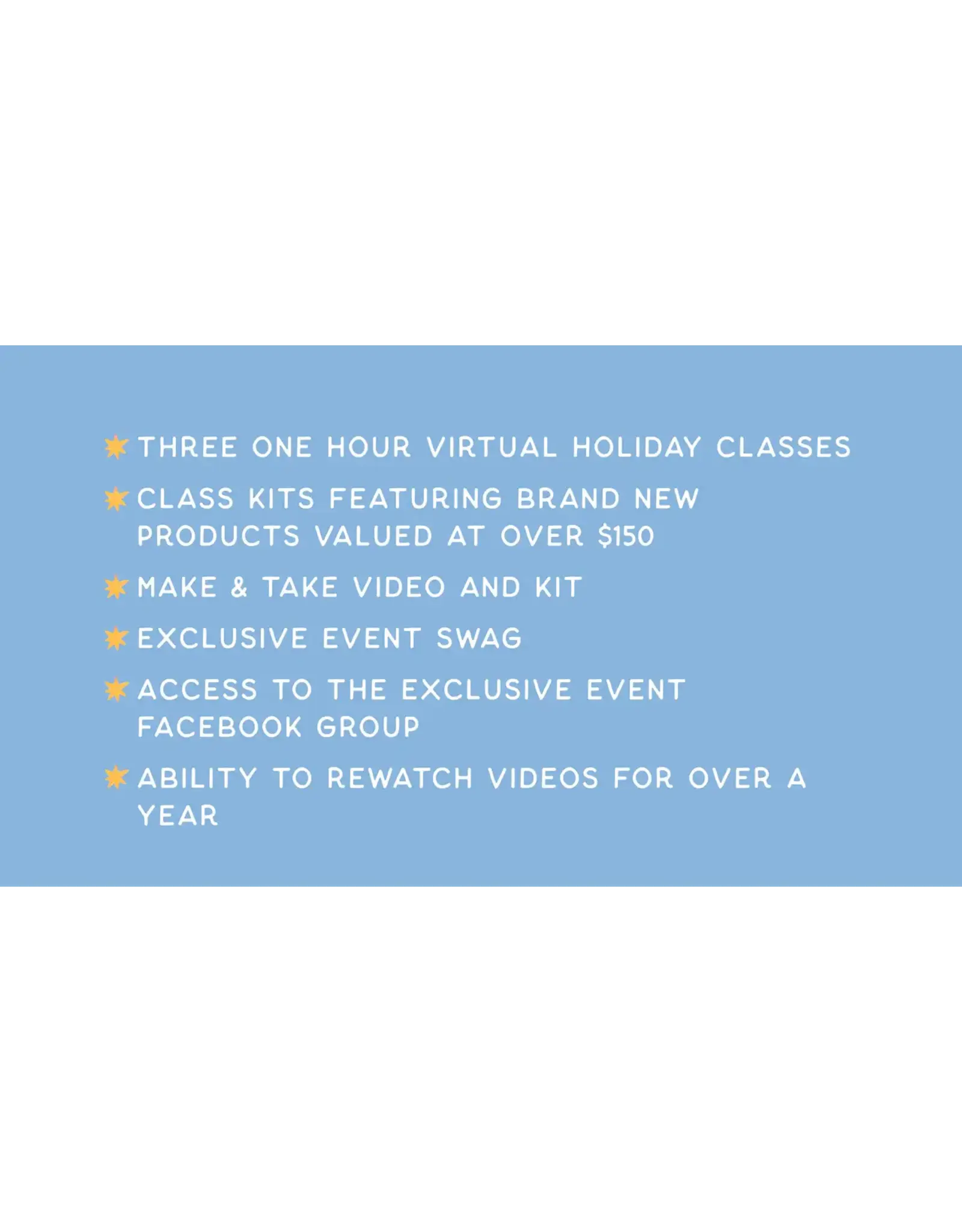 SPELLBINDERS SPELLBINDERS "OH WHAT FUN" VIRTUAL HOLIDAY CARDMAKING EVENT