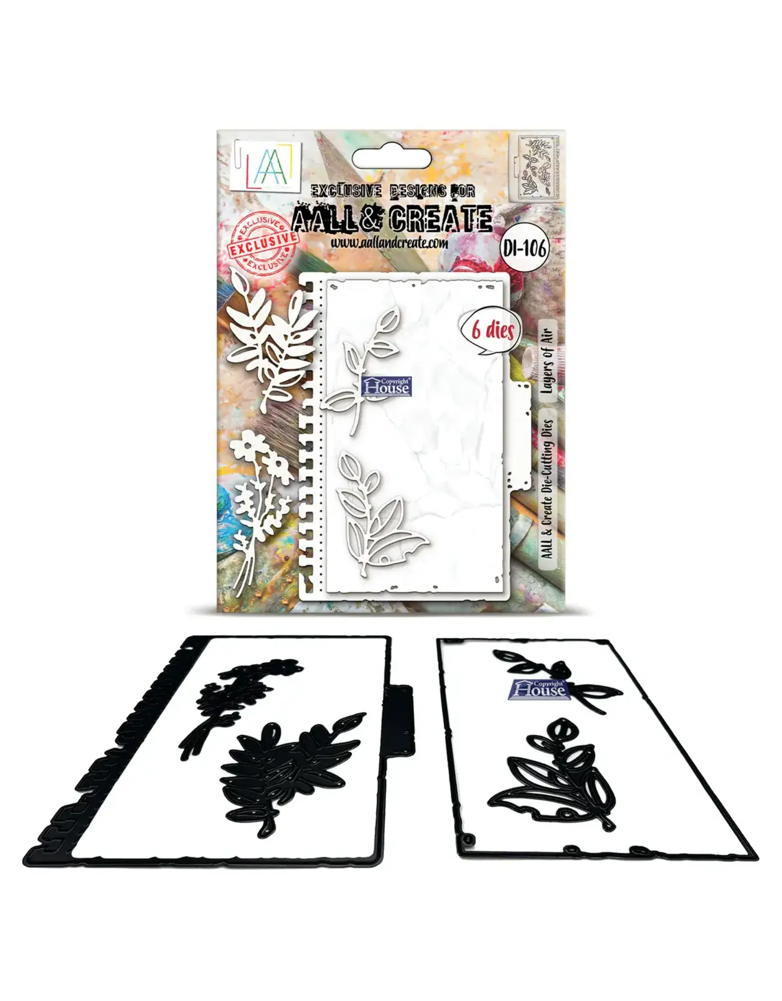 AALL & CREATE AALL & CREATE #106 LAYERS OF AIR DIE SET