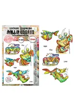 AALL & CREATE AALL & CREATE AUTOUR DE MWA #1408 CRABSOLUTELY NOT A6 CLEAR STAMP SET