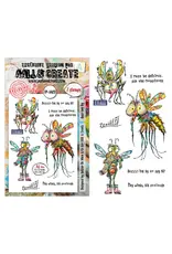 AALL & CREATE AALL & CREATE AUTOUR DE MWA #1409 BUZZ-ING BY A6 CLEAR STAMP SET