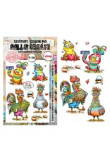 AALL & CREATE AALL & CREATE AUTOUR DE MWA #1410 CRACK ME UP A6 CLEAR STAMP SET