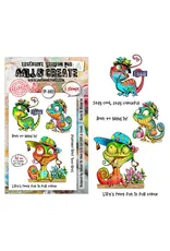 AALL & CREATE AALL & CREATE AUTOUR DE MWA #1412 BORN TO BLEND IN A6 CLEAR STAMP SET