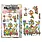 AALL & CREATE AALL & CREATE AUTOUR DE MWA #1414 CHIRPS-A-LOT A6 CLEAR STAMP SET