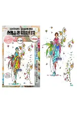 AALL & CREATE AALL & CREATE SOIZIC #1398 SIREN OF SPRING A6 CLEAR STAMP SET