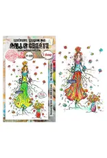 AALL & CREATE AALL & CREATE SOIZIC #1399 HER BODY, A GARDEN A6 CLEAR STAMP SET