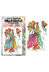 AALL & CREATE AALL & CREATE SOIZIC #1403 WHISPERING DRESS A6 CLEAR STAMP SET