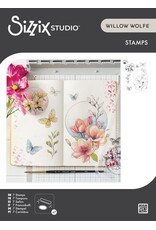 SIZZIX SIZZIX WILLOW WOLFE MAGNOLIA CLEAR STAMP SET