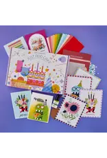 SPELLBINDERS SPELLBINDERS JUST ADD CAKE BIRTHDAY CARDMAKING KIT