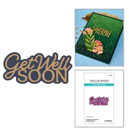 SPELLBINDERS SPELLBINDERS ESSENTIALLY YOURS SENTIMENTS LAYERED GET WELL SOON DIE SET