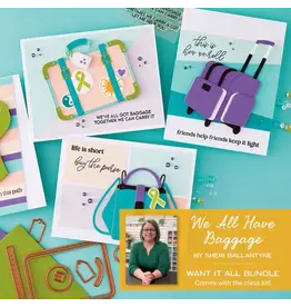 SPELLBINDERS SPELLBINDERS WE ALL HAVE BAGGAGE COLLECTION I WANT IT ALL BUNDLE + CLASS KIT