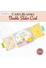 CRAFTREAT CRAFTREAT DOUBLE SLIDER CARD BLANKS