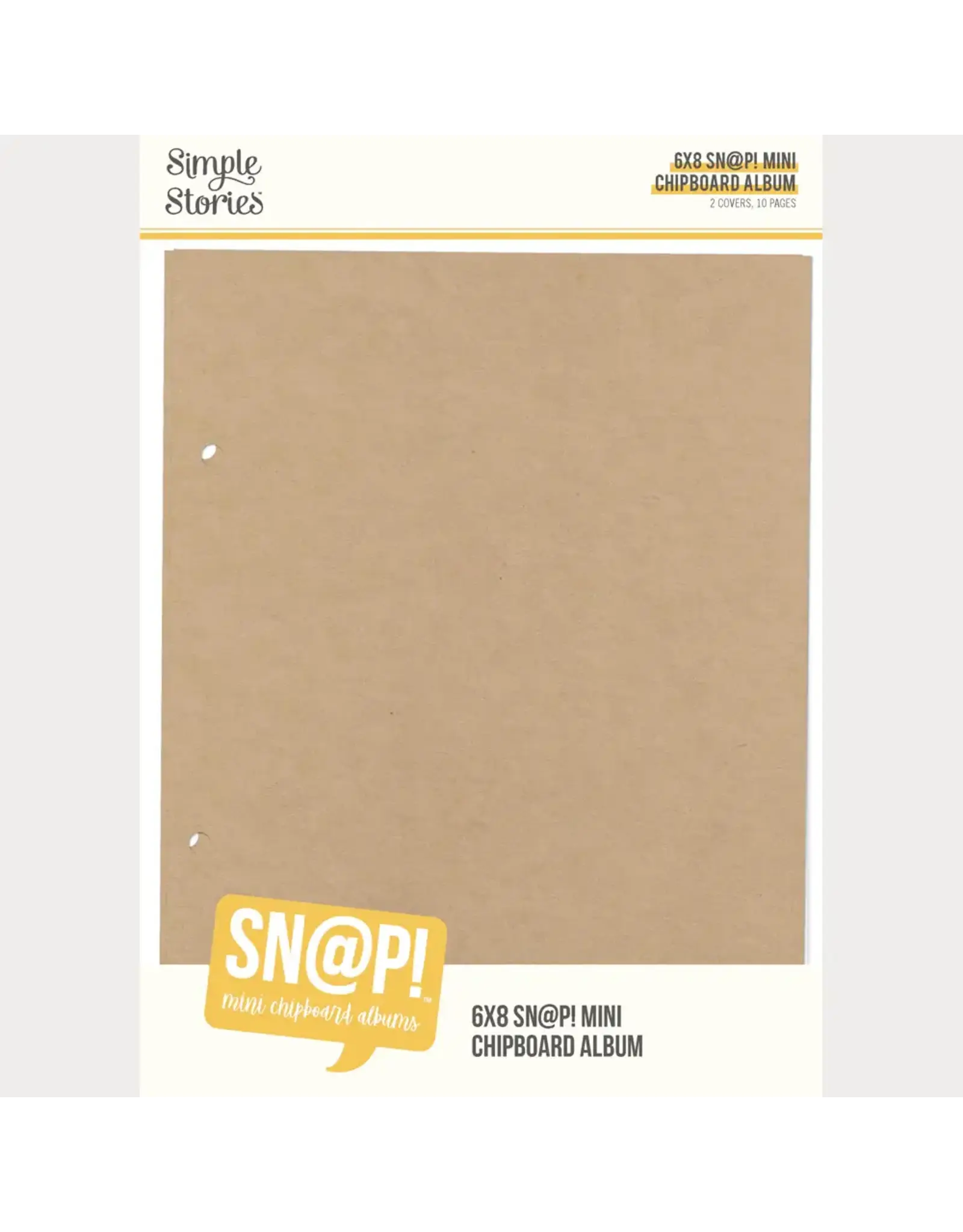 SIMPLE STORIES SIMPLE STORIES SN@P! 6x8 MINI CHIPBOARD ALBUM