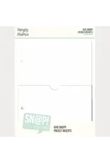 SIMPLE STORIES SIMPLE STORIES SN@P! 6x8 POCKET BINDER INSERTS