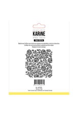 LES ATELIERS DE KARINE LES ATELIERS DE KARINE MIMOSA FOREVER FOND VÉGÉTAL STENCIL