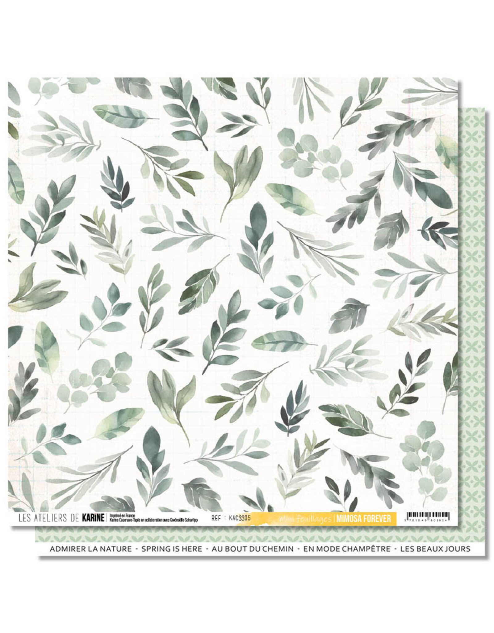 LES ATELIERS DE KARINE LES ATELIERS DE KARINE MIMOSA FOREVER 12x12 COLLECTION PACK