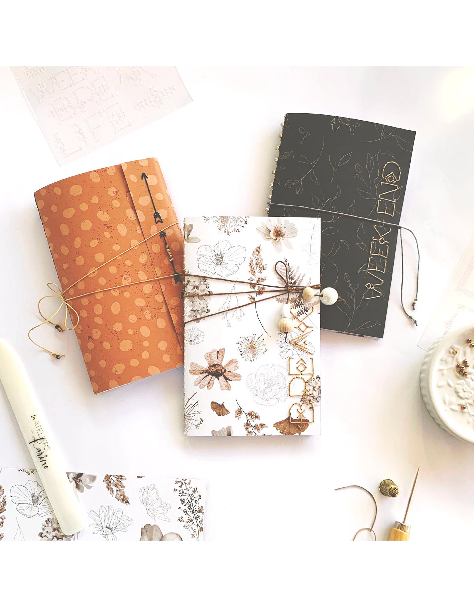 LES ATELIERS DE KARINE LES ATELIERS DE KARINE NUDE & WILD 12x12 COLLECTION PACK