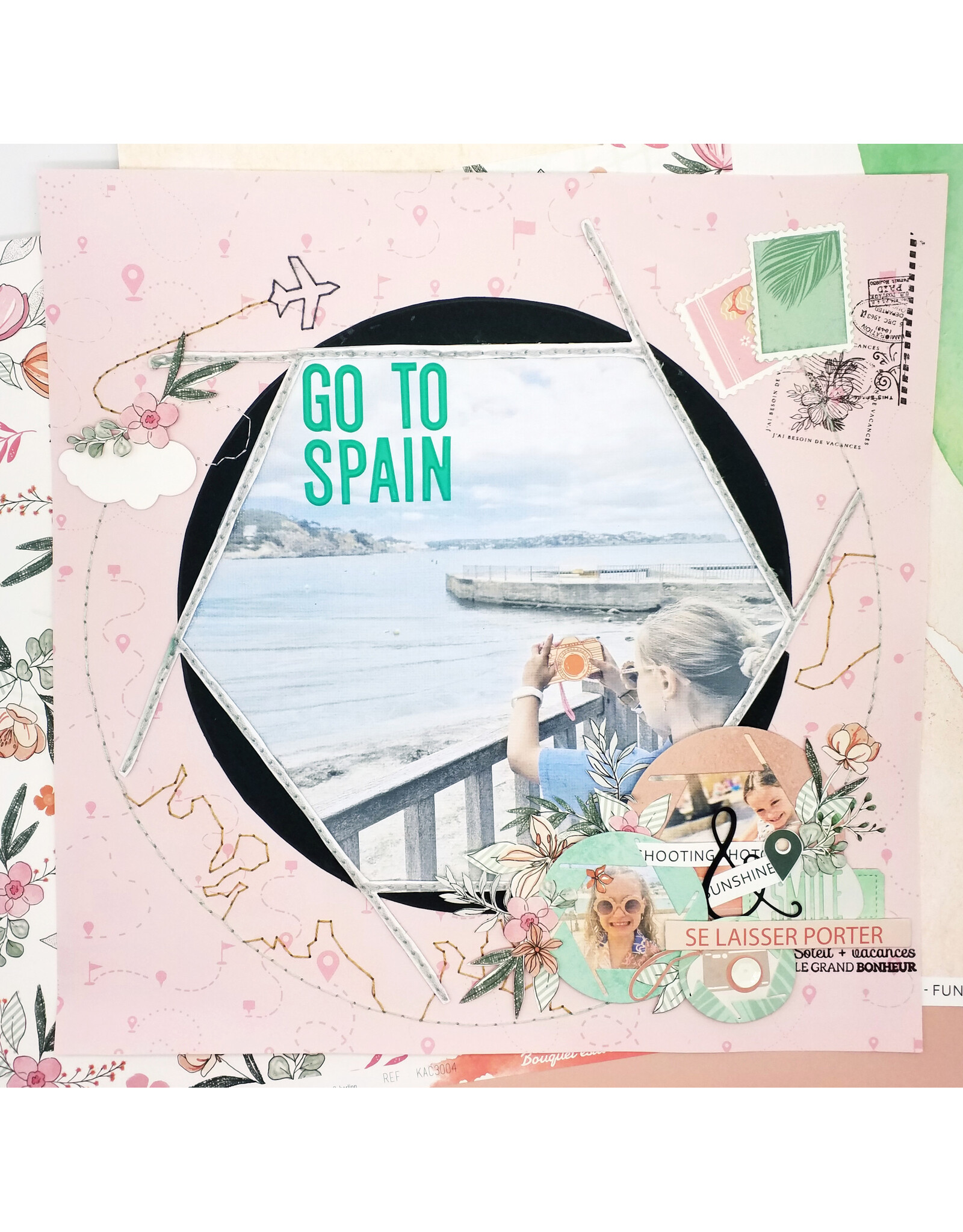 LES ATELIERS DE KARINE LES ATELIERS DE KARINE BONJOUR L'ETE DIAPHRAGMES APPAREIL PHOTO DIE SET