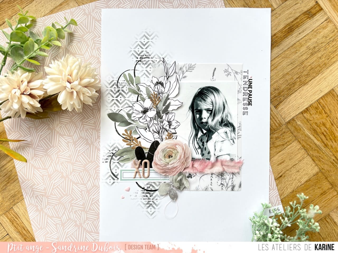 LES ATELIERS DE KARINE LES ATELIERS DE KARINE MIMOSA FOREVER BOUQUET DE FLEURS DIE SET