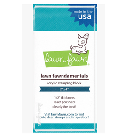LAWN FAWN LAWN FAWN 2X4 ACRYLIC BLOCK