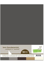 LAWN FAWN LAWN FAWN NEUTRAL FAWNDAMENTALS CARDSTOCK 10 SHEETS