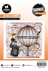STUDIOLIGHT STUDIOLIGHT GRUNGE COLLECTION THE HOT AIR BALLOON CLEAR STAMP