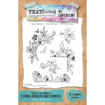 ARDEN CREATIVE STUDIO ARDEN CREATIVE STUDIO BENEATH THE BRAMBLES 6x8 CLEAR STAMP SET