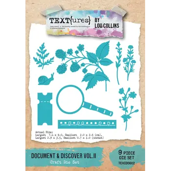 ARDEN CREATIVE STUDIO ARDEN CREATIVE STUDIO DOCUMENT & DISCOVER VOLUME II DIE SET