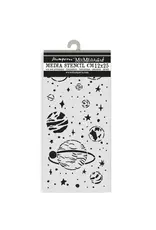 STAMPERIA STAMPERIA A NEW BEGINNING PLANETARY 12x25cm STENCIL