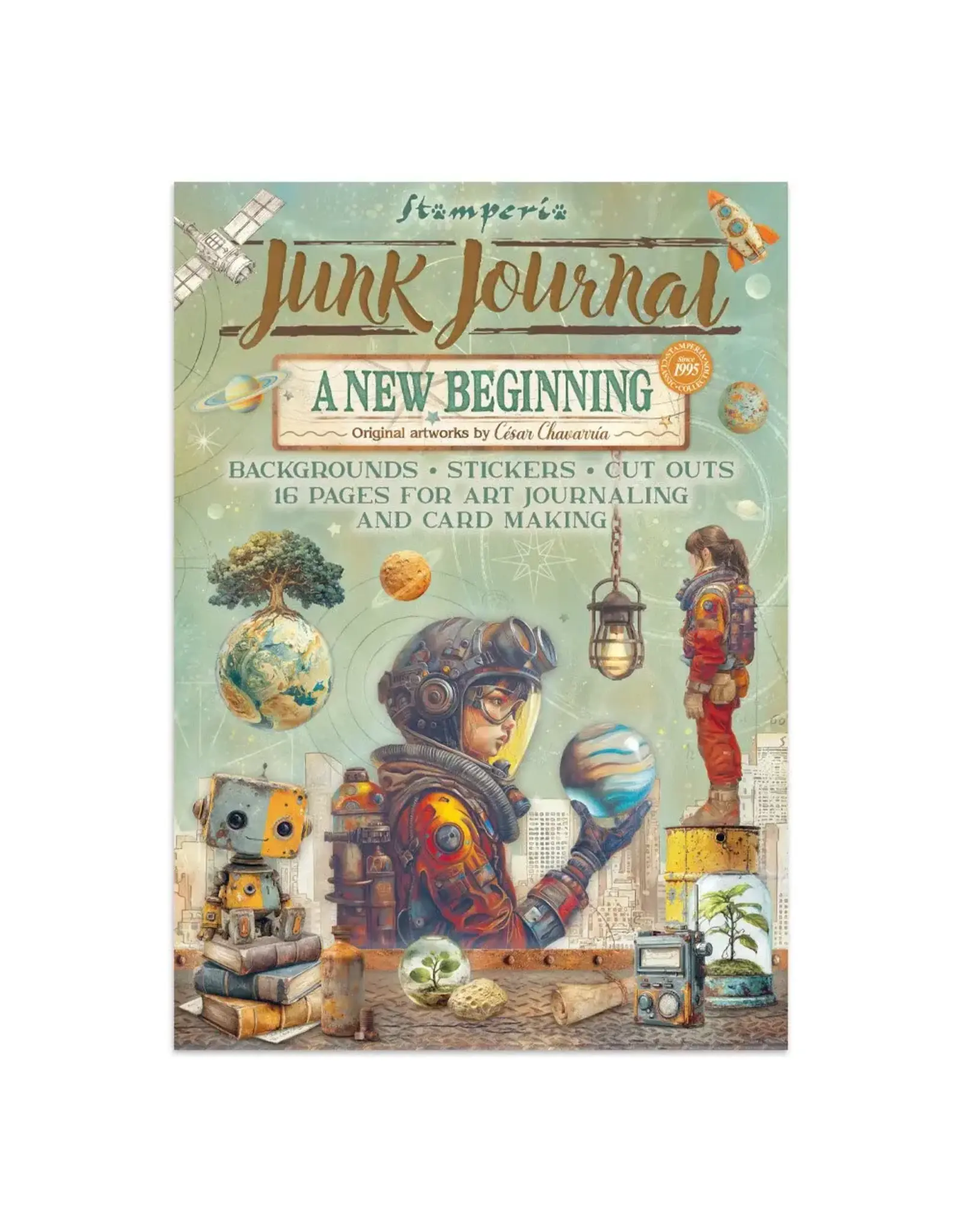 STAMPERIA STAMPERIA A NEW BEGINNING JUNK JOURNAL