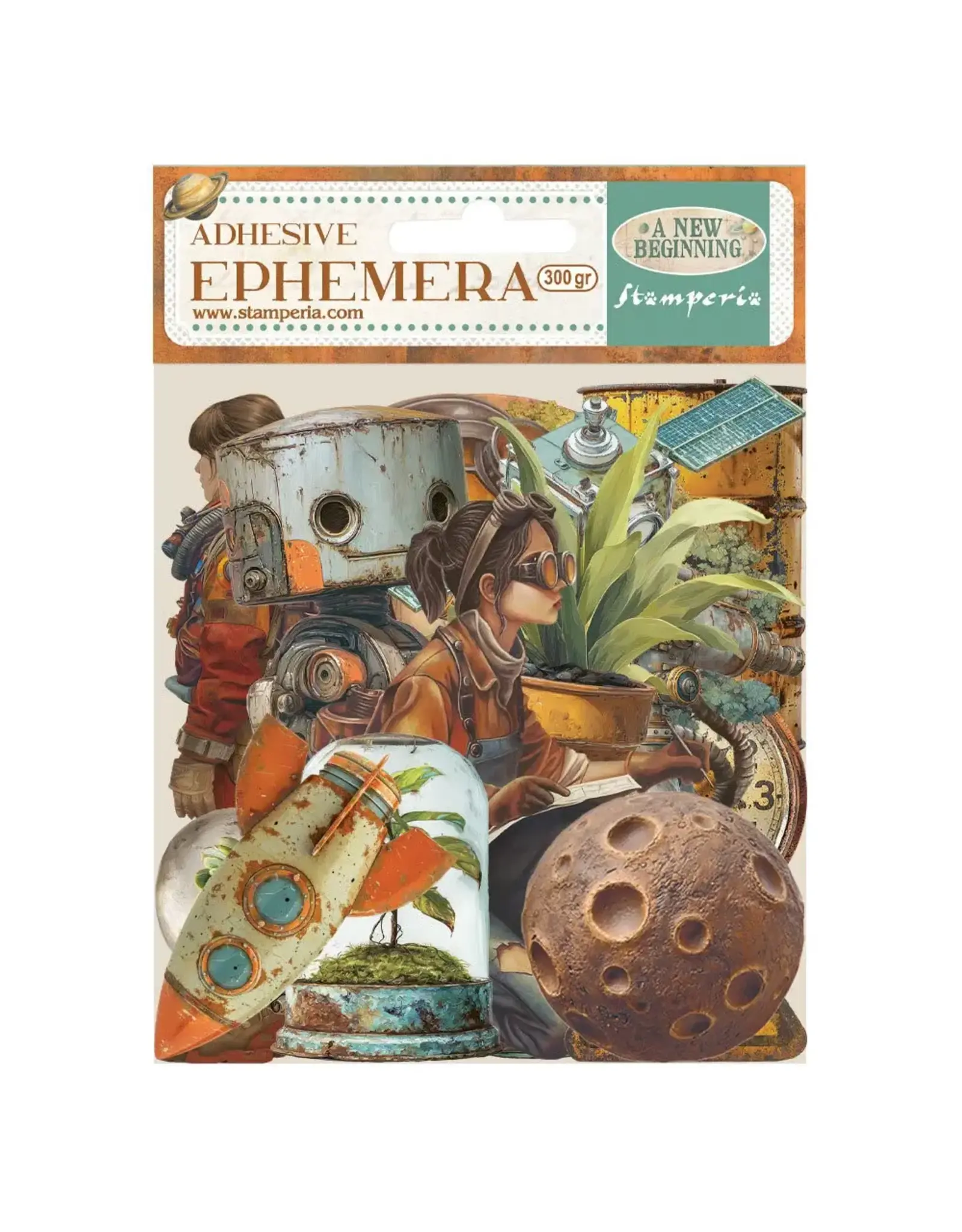 STAMPERIA STAMPERIA A NEW BEGINNING EPHEMERA ADHESIVE PAPER CUT OUTS