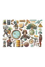 STAMPERIA STAMPERIA A NEW BEGINNING EPHEMERA ADHESIVE PAPER CUT OUTS