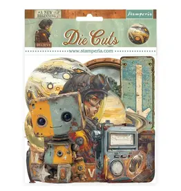 STAMPERIA STAMPERIA A NEW BEGINNING CHIPBOARD DIE CUTS