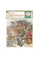 STAMPERIA STAMPERIA ART OF TRAVELLING EPHEMERA ADHESIVE PAPER CUT OUTS