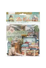 STAMPERIA STAMPERIA ART OF TRAVELLING CHIPBOARD DIE CUTS